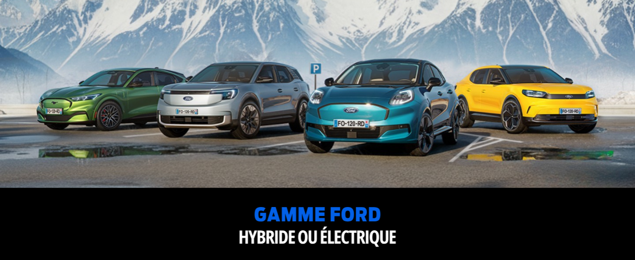 Nos offres Ford banner