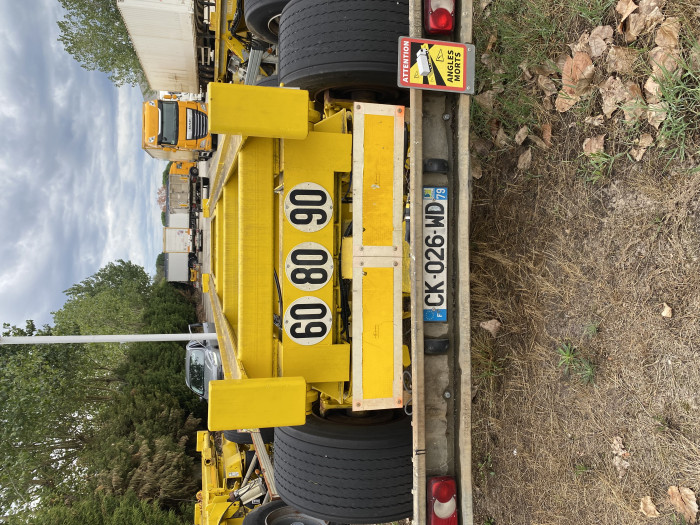 IVECO Stralis REMORQUE SAMRO POLYBENNE BENNANTE 3 ESSIEUX