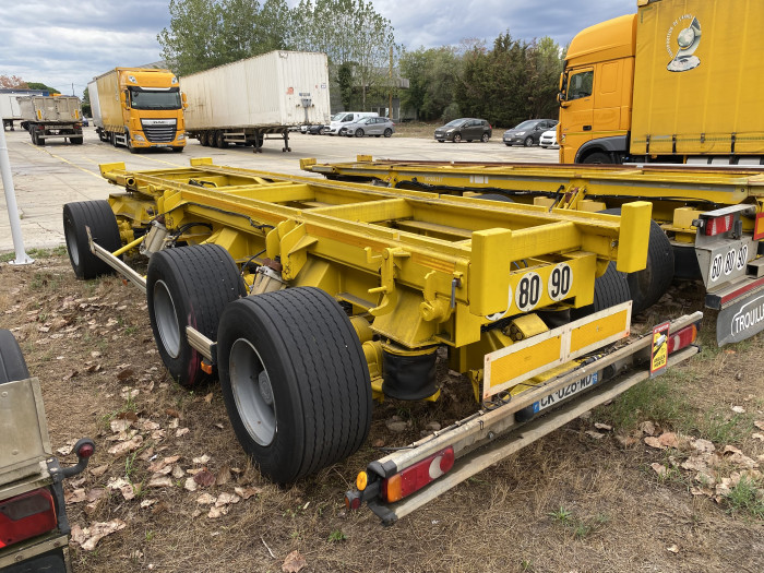 IVECO Stralis REMORQUE SAMRO POLYBENNE BENNANTE 3 ESSIEUX