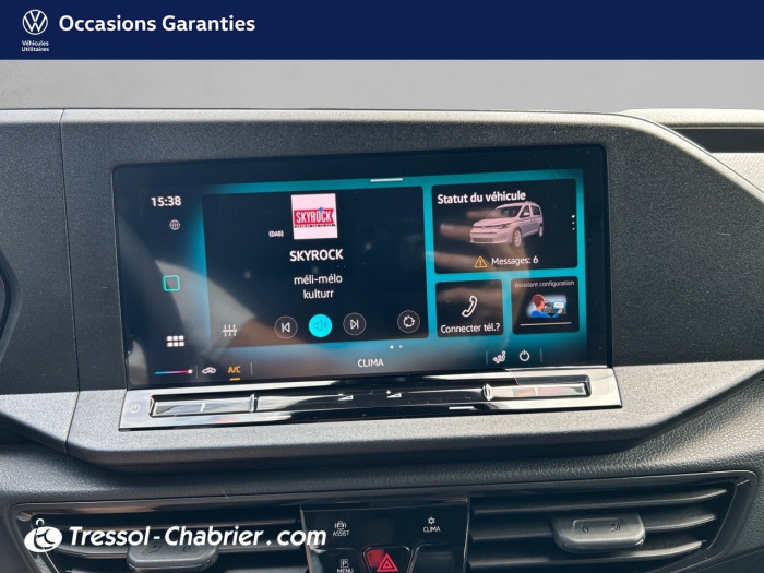 VOLKSWAGEN UTILITAIRES CADDY CARGO Nouveau 2.0 TDI 102 BVM6 BUSINESS