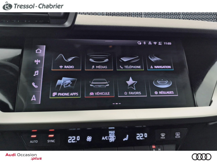 Audi A3 BERLINE Nouvelle TFSI Mild Hybrid 150 S tronic 7 Design