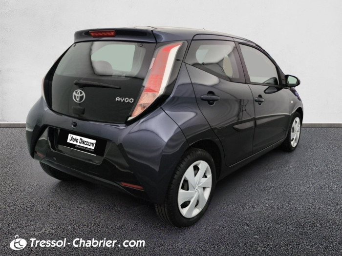Toyota Aygo 1.0 VVT-i x-shift x-cite Bleu Cyan