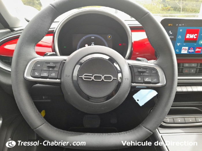 Fiat 600 Nouvelle T-Gen 3 1.2 Hybrid 145ch eDCT6 Icône
