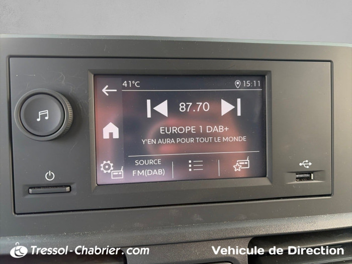 Peugeot PARTNER FOURGON ELECTRIQUE E-PARTNER FOURGON M 800 KG 136 CH BATTERIE 54 KWH PRO