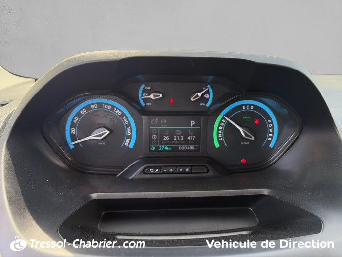 Peugeot PARTNER FOURGON ELECTRIQUE E-PARTNER FOURGON M 800 KG 136 CH BATTERIE 54 KWH PRO