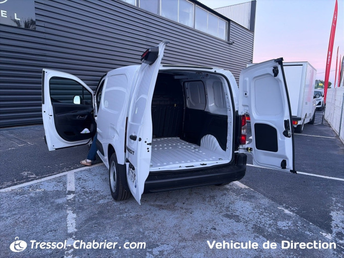 Peugeot PARTNER FOURGON STANDARD 650 KG BLUEHDI 100 BVM5 PRO