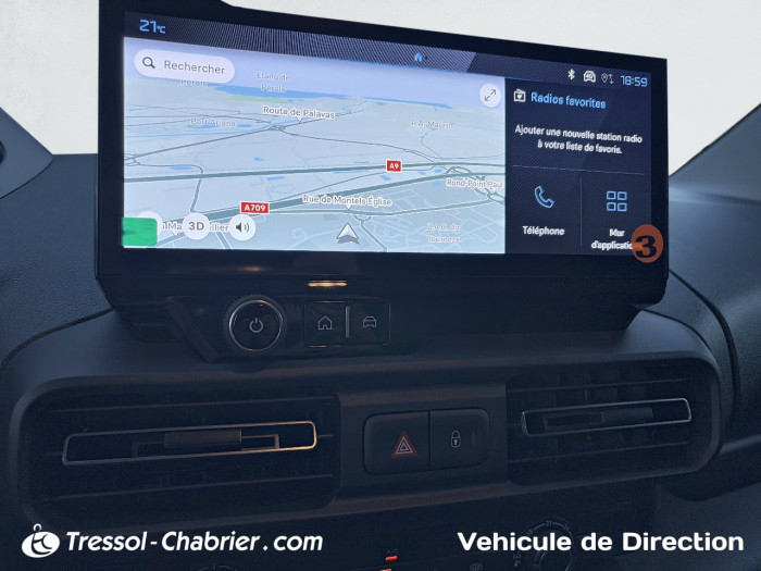Peugeot PARTNER FOURGON STANDARD 650 KG BLUEHDI 100 BVM5 PRO