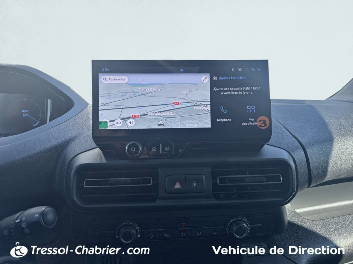 Peugeot PARTNER FOURGON STANDARD 650 KG BLUEHDI 100 S&S BVM5 PRO