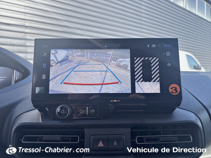 Peugeot PARTNER FOURGON STANDARD 650 KG BLUEHDI 100 S&S BVM6 PRO