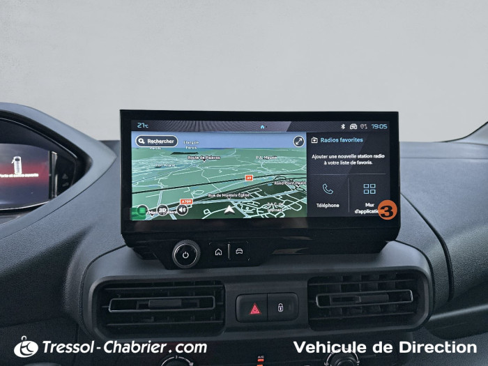 Peugeot PARTNER FOURGON STANDARD 650 KG BLUEHDI 100 S&S BVM6 PRO