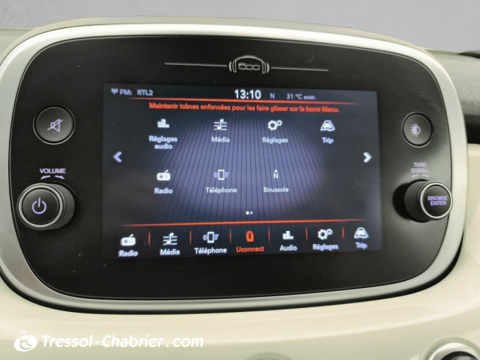 Fiat 500X MY19 1.0 FireFly Turbo T3 120 ch Club