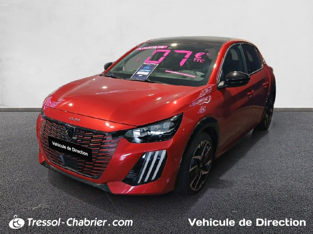 Peugeot 208 ELECTRIQUE Nouveau Electrique 54 kWh 156ch GT
