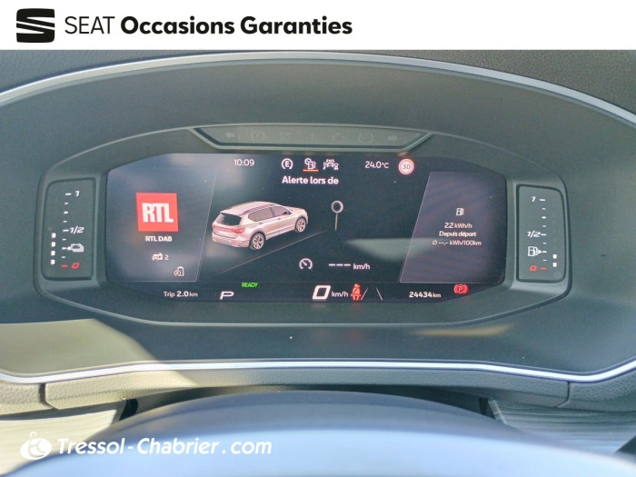 Seat TARRACO 1.4 e-HYBRID 245 ch DSG6 5 pl FR