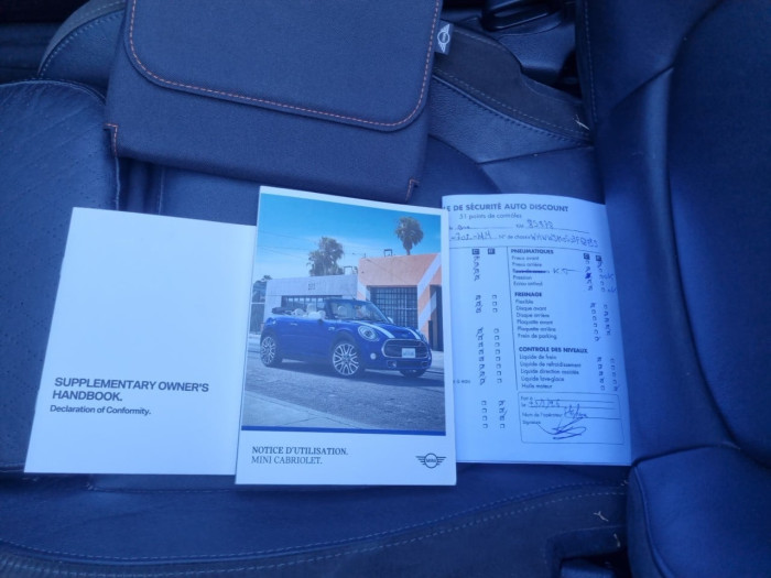 MINI CABRIOLET F57 One 102 ch Finition Salt