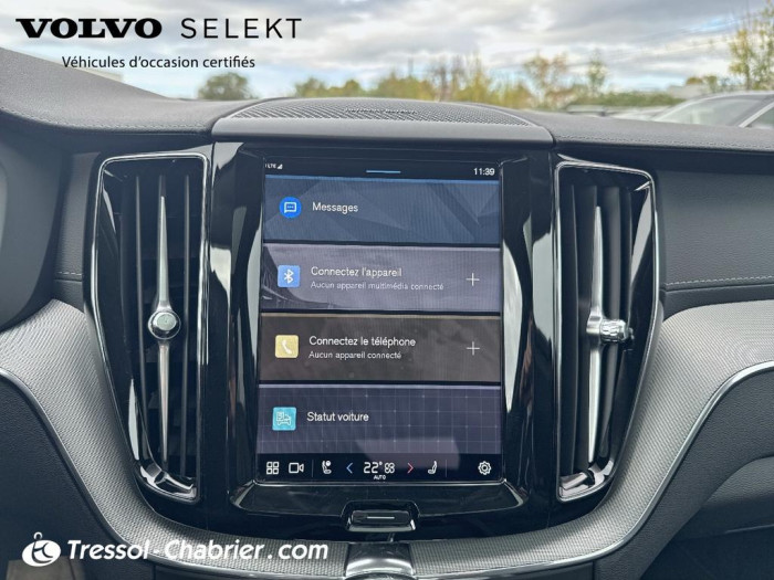 Volvo XC60 T6 AWD Hybride rechargeable 253 ch+145 ch Geartronic 8 Ultra Style Dark