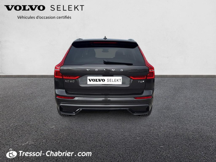 Volvo XC60 T6 AWD Hybride rechargeable 253 ch+145 ch Geartronic 8 Ultra Style Dark
