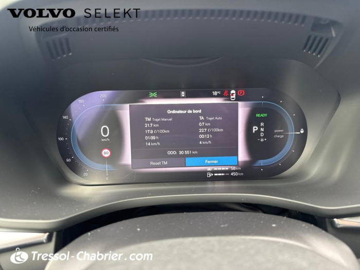 Volvo XC60 T6 AWD Hybride rechargeable 253 ch+145 ch Geartronic 8 Ultra Style Dark