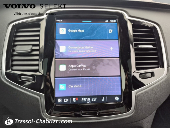 Volvo XC90 T8 AWD Hybride Rechargeable 455 ch Geartronic 8 7pl Ultra Style Chrome