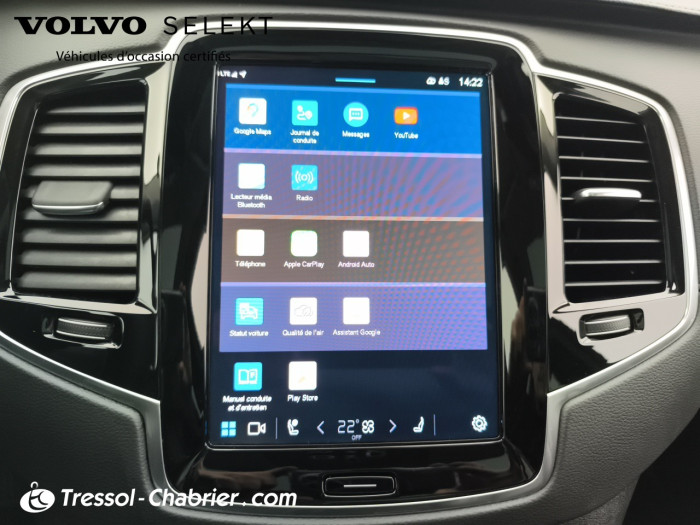 Volvo XC90 T8 AWD Hybride Rechargeable 455 ch Geartronic 8 7pl Ultra Style Chrome