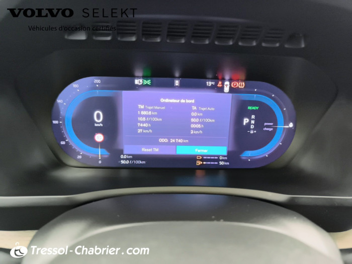 Volvo XC90 T8 AWD Hybride Rechargeable 455 ch Geartronic 8 7pl Ultra Style Chrome