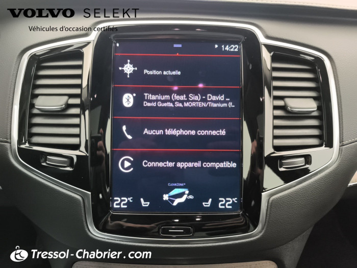 Volvo XC90 Recharge T8 AWD 310+145 ch Geartronic 8 7pl Inscription Luxe