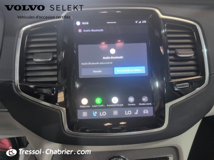 Volvo XC90 Recharge T8 AWD 310+145 ch Geartronic 8 7pl Ultimate Style Dark