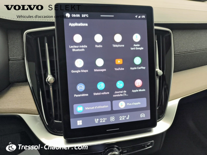 Volvo XC90 T8 AWD Hybride Rechargeable 455 ch Geartronic 8 7pl Ultra Style Dark