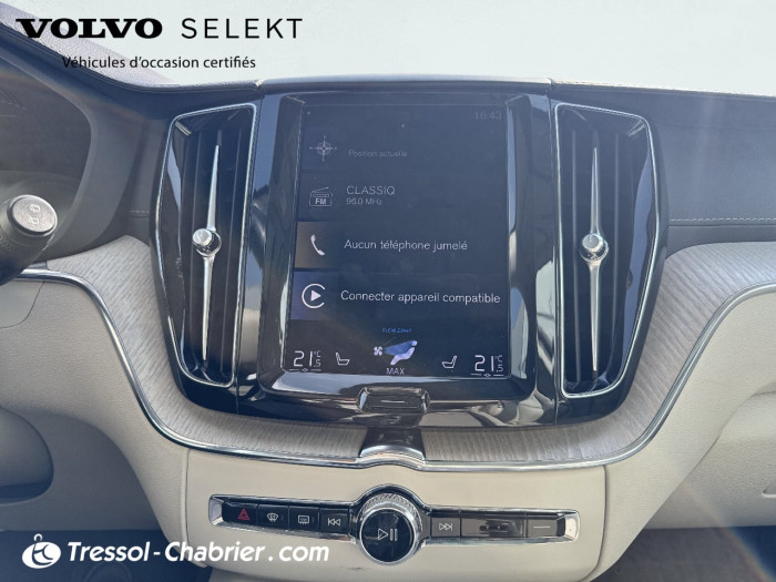 Volvo XC60 BUSINESS T6 Recharge AWD 253 ch + 87 ch Geartronic 8 Business Executive