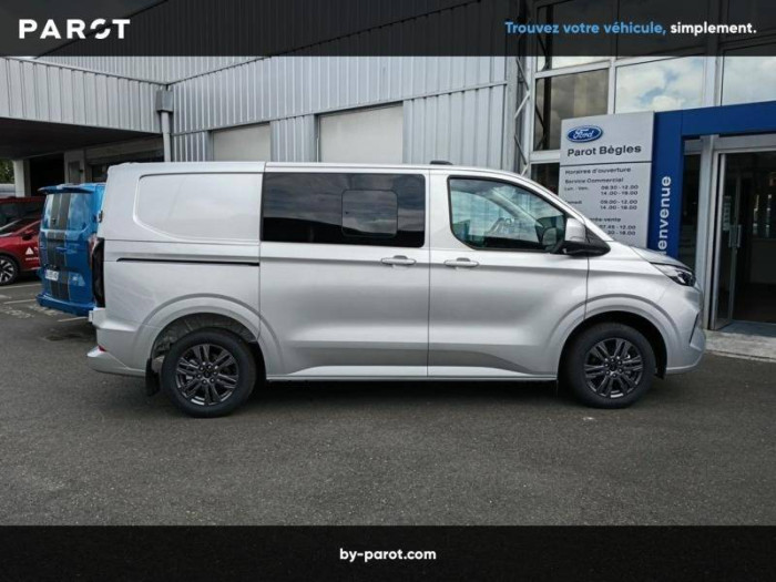Ford TRANSIT CUSTOM CABINE APPROFONDIE Nouveau CA 320 L1H1 2.0 ECOBLUE 170 CH BVA8 LIMITED