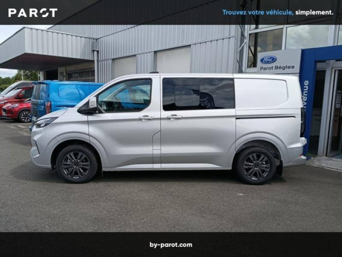 Ford TRANSIT CUSTOM CABINE APPROFONDIE Nouveau CA 320 L1H1 2.0 ECOBLUE 170 CH BVA8 LIMITED