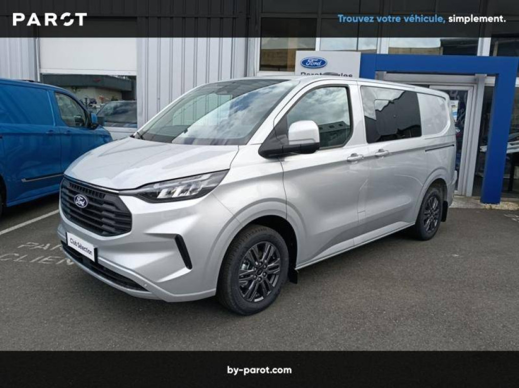 Ford TRANSIT CUSTOM CABINE APPROFONDIE Nouveau CA 320 L1H1 2.0 ECOBLUE 170 CH BVA8 LIMITED
