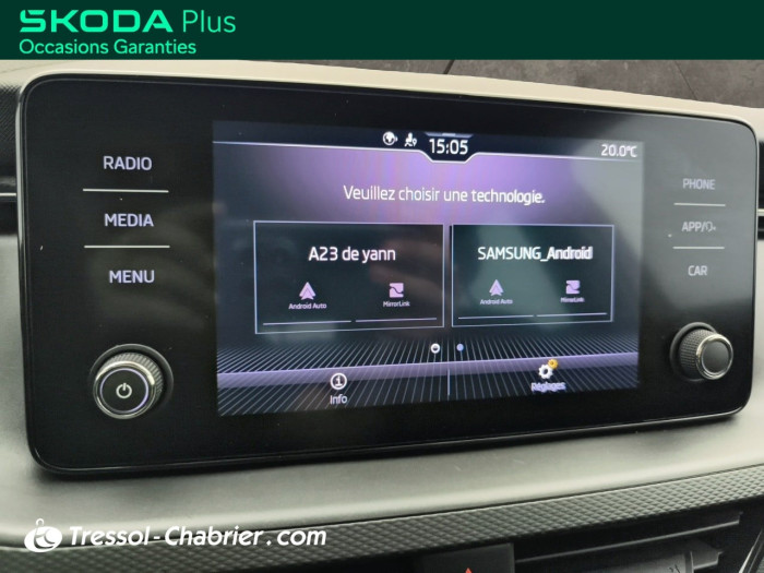 Skoda Scala 1.0 TSI Evo 110 ch BVM6 Ambition