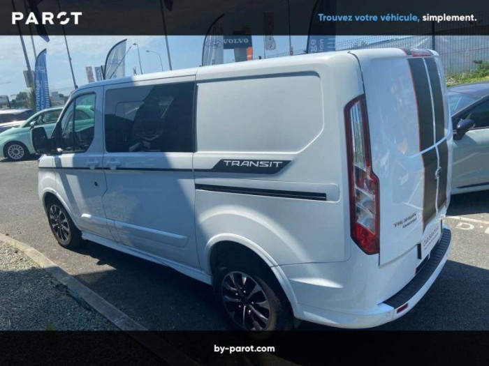 Ford TRANSIT CUSTOM CABINE APPROFONDIE Nouveau CA 320 L1H1 2.0 ECOBLUE 170 CH BVA8 SPORT