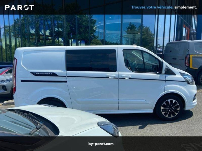 Ford TRANSIT CUSTOM CABINE APPROFONDIE Nouveau CA 320 L1H1 2.0 ECOBLUE 170 CH BVA8 SPORT