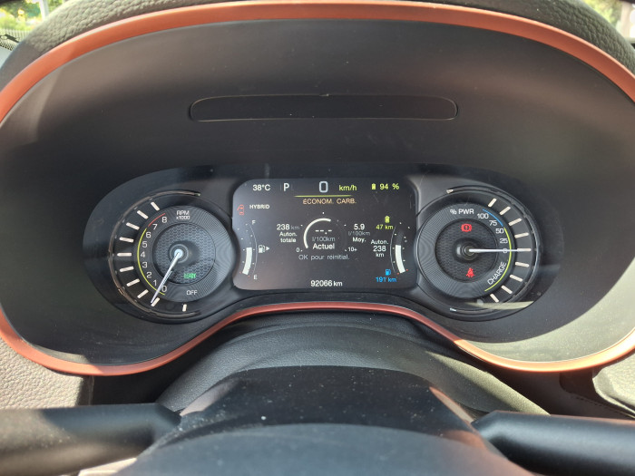 Jeep COMPASS MY20 1.3 GSE T4 240 ch PHEV AT6 4xe eAWD Trailhawk