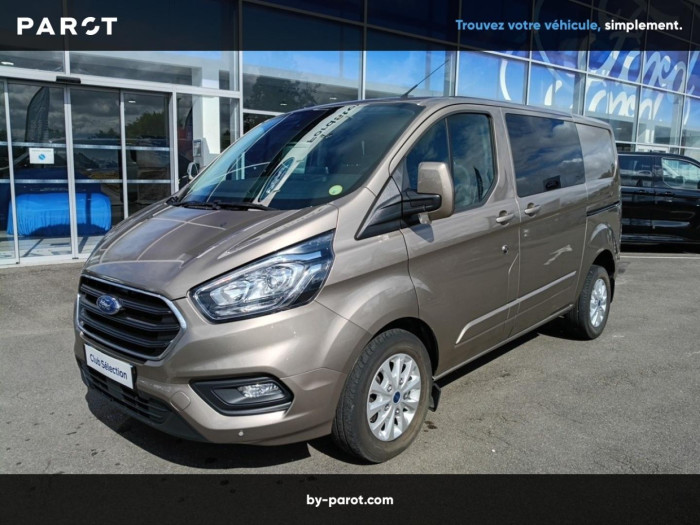 Ford Transit Custom Fg 300 L1H1 2.0 EcoBlue 130 S&S Cabine Approfondie Limited BVA6 7cv