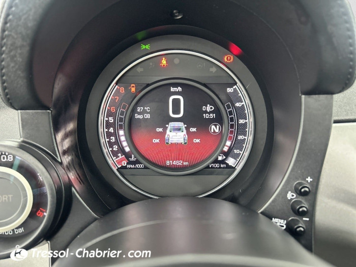 Abarth 595C MY16 1.4 Turbo 16V T-Jet 165 ch BVA5 Turismo
