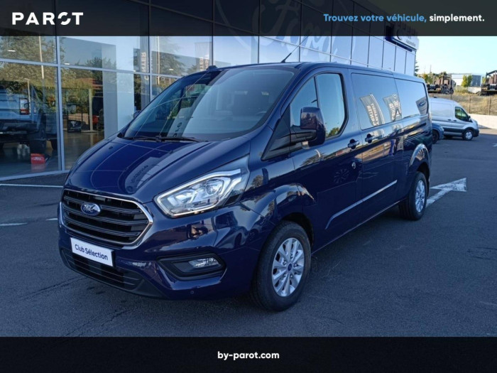 Ford TRANSIT CUSTOM CABINE APPROFONDIE CA 320 L2H1 2.0 ECOBLUE 130 BVA LIMITED