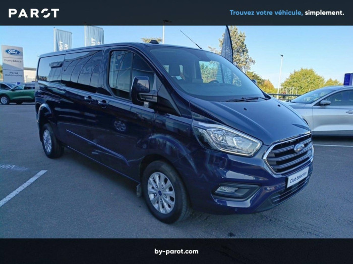 Ford TRANSIT CUSTOM CABINE APPROFONDIE CA 320 L2H1 2.0 ECOBLUE 130 BVA LIMITED