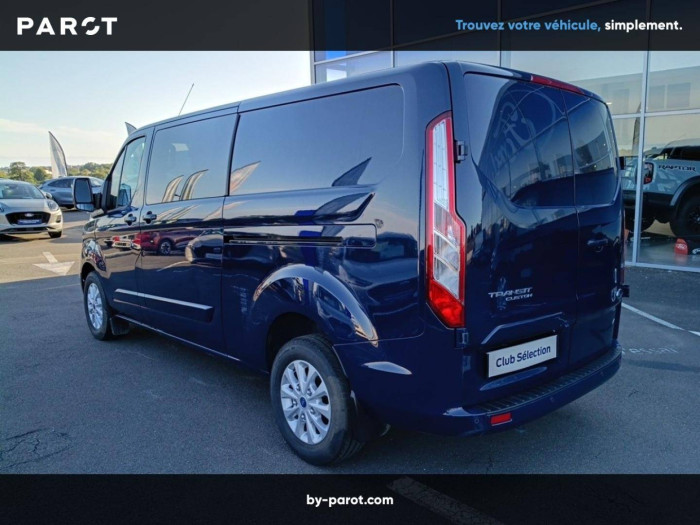 Ford TRANSIT CUSTOM CABINE APPROFONDIE CA 320 L2H1 2.0 ECOBLUE 130 BVA LIMITED