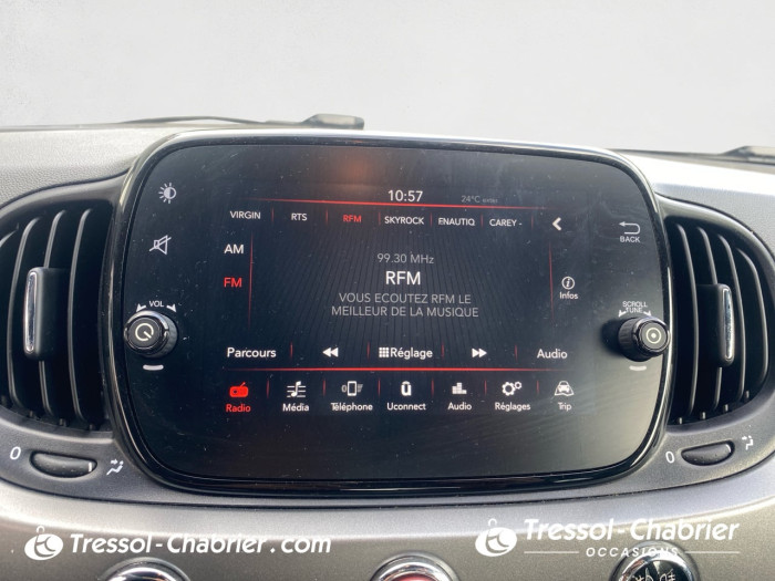 Fiat 500C MY17 1.2 69 ch 500-60th