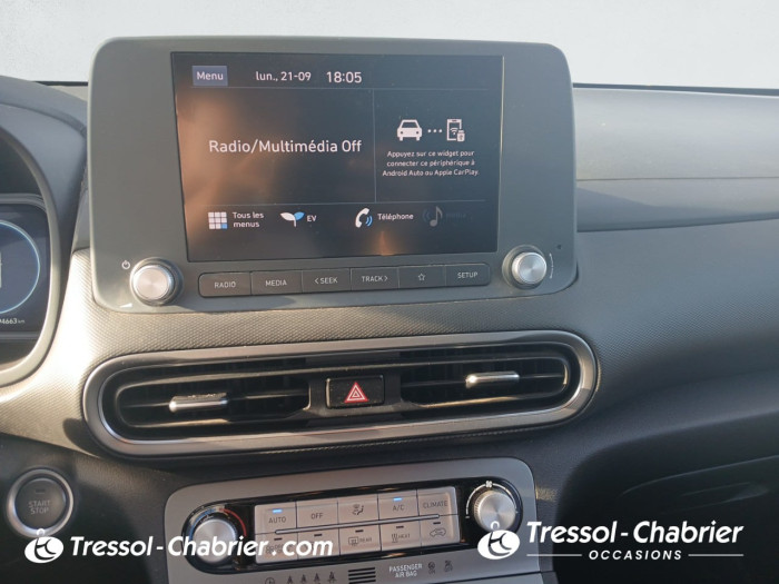 Hyundai KONA ELECTRIC Electrique 64 kWh - 204 ch Intuitive