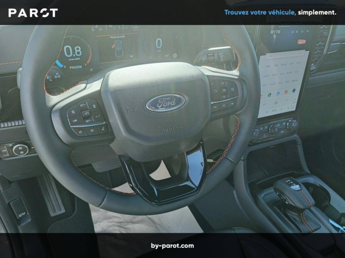 Ford RANGER SUPER CABINE Nouveau 3.0 ECOBLUE V6 240 CH S&S BVA10 e-4WD WILDTRAK