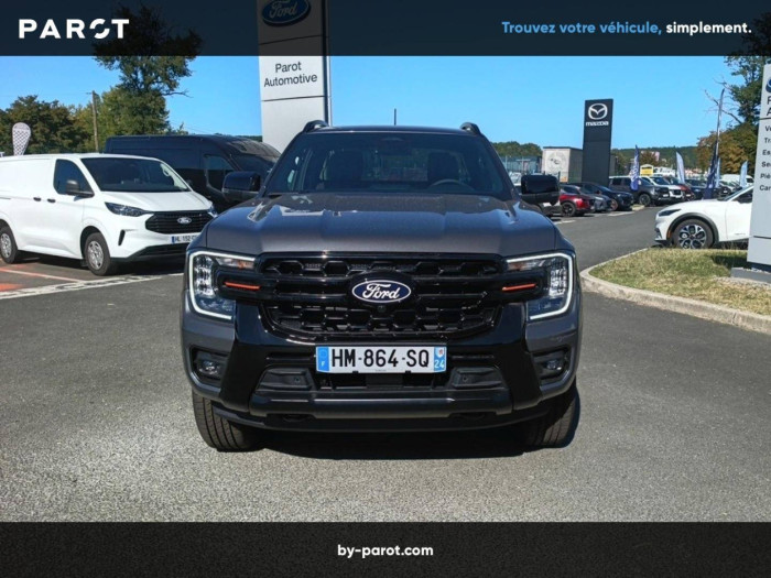 Ford RANGER SUPER CABINE Nouveau 3.0 ECOBLUE V6 240 CH S&S BVA10 e-4WD WILDTRAK