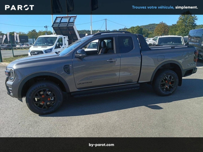 Ford RANGER SUPER CABINE Nouveau 3.0 ECOBLUE V6 240 CH S&S BVA10 e-4WD WILDTRAK