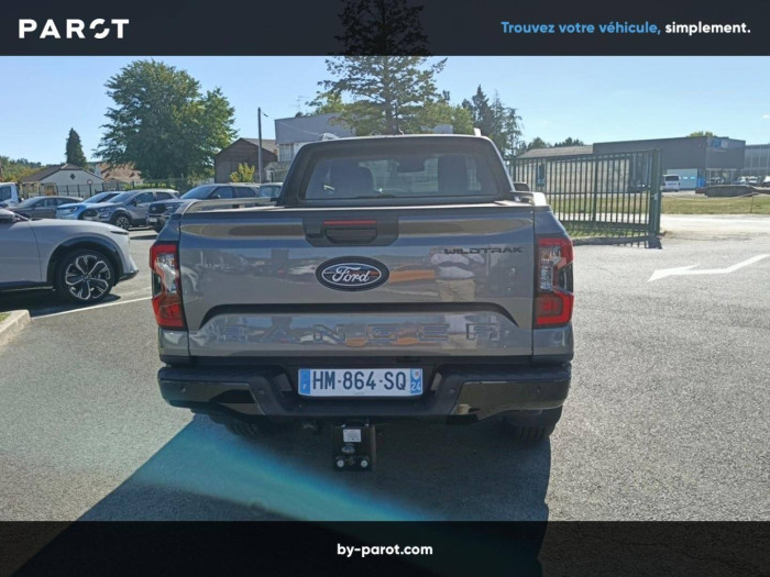 Ford RANGER SUPER CABINE Nouveau 3.0 ECOBLUE V6 240 CH S&S BVA10 e-4WD WILDTRAK