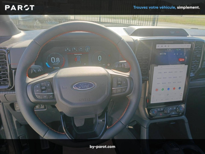 Ford RANGER SUPER CABINE Nouveau 3.0 ECOBLUE V6 240 CH S&S BVA10 e-4WD WILDTRAK