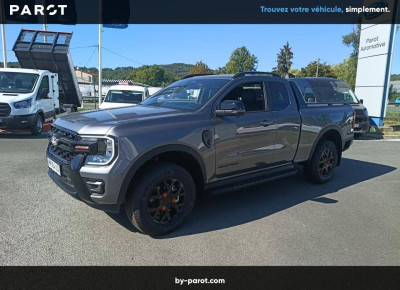Ford RANGER SUPER CABINE Nouveau 3.0 ECOBLUE V6 240 CH S&S BVA10 e-4WD WILDTRAK
