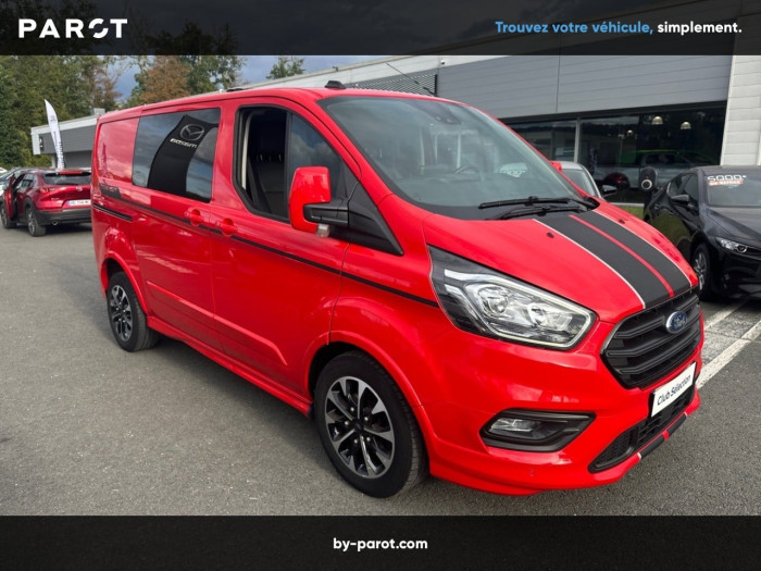 Ford TRANSIT CUSTOM CABINE APPROFONDIE CA 320 L1H1 2.0 ECOBLUE 170 SPORT