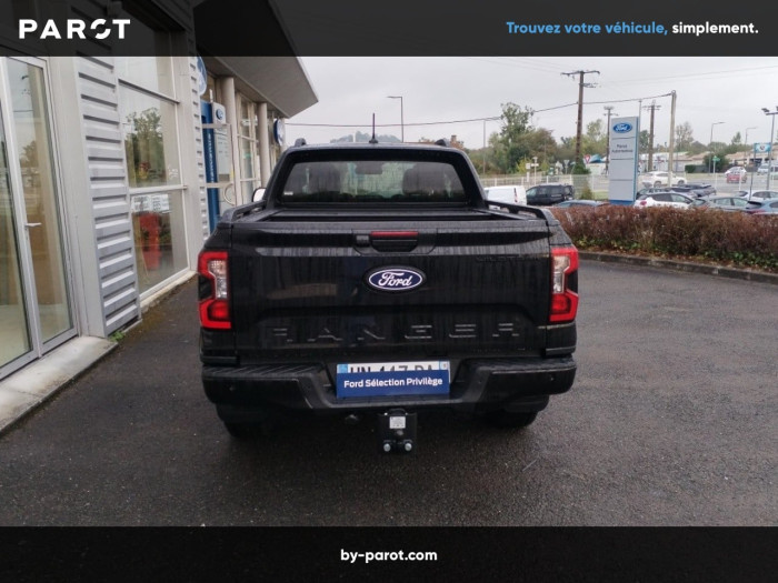 Ford RANGER SUPER CABINE Nouveau 3.0 ECOBLUE V6 240 CH S&S BVA10 e-4WD WILDTRAK